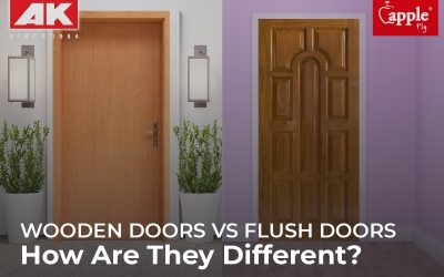 Wooden Doors Vs Flush Doors 一 How Are They Different?