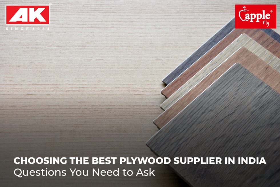 Choosing The Best Plywood Supplier in India Questions You Need to Ask