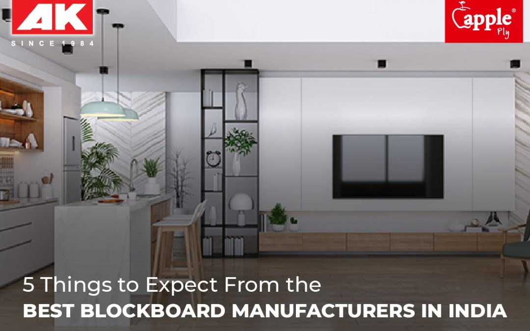 5 Things to Expect From the Best Blockboard Manufacturers in India