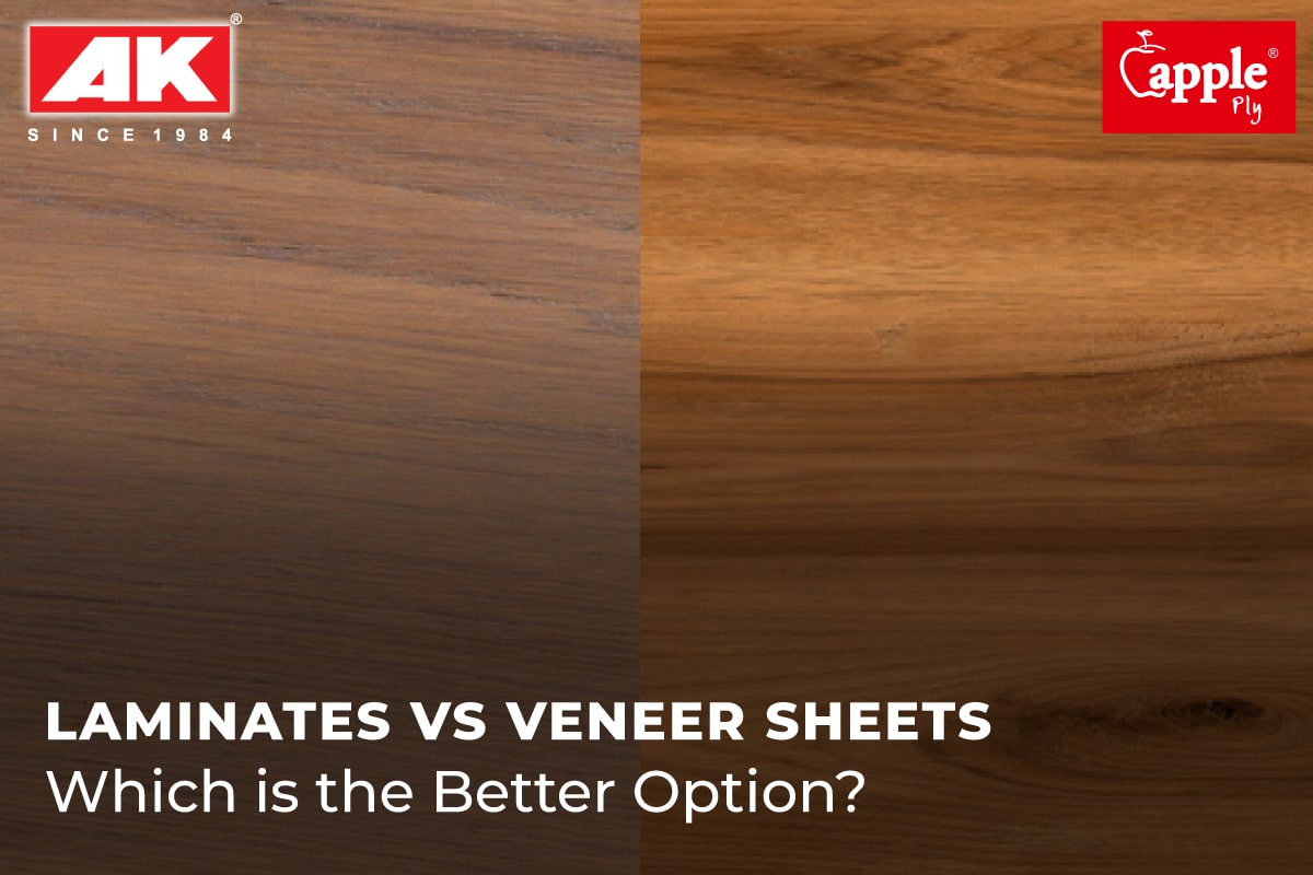 Laminates vs Veneer Sheets: