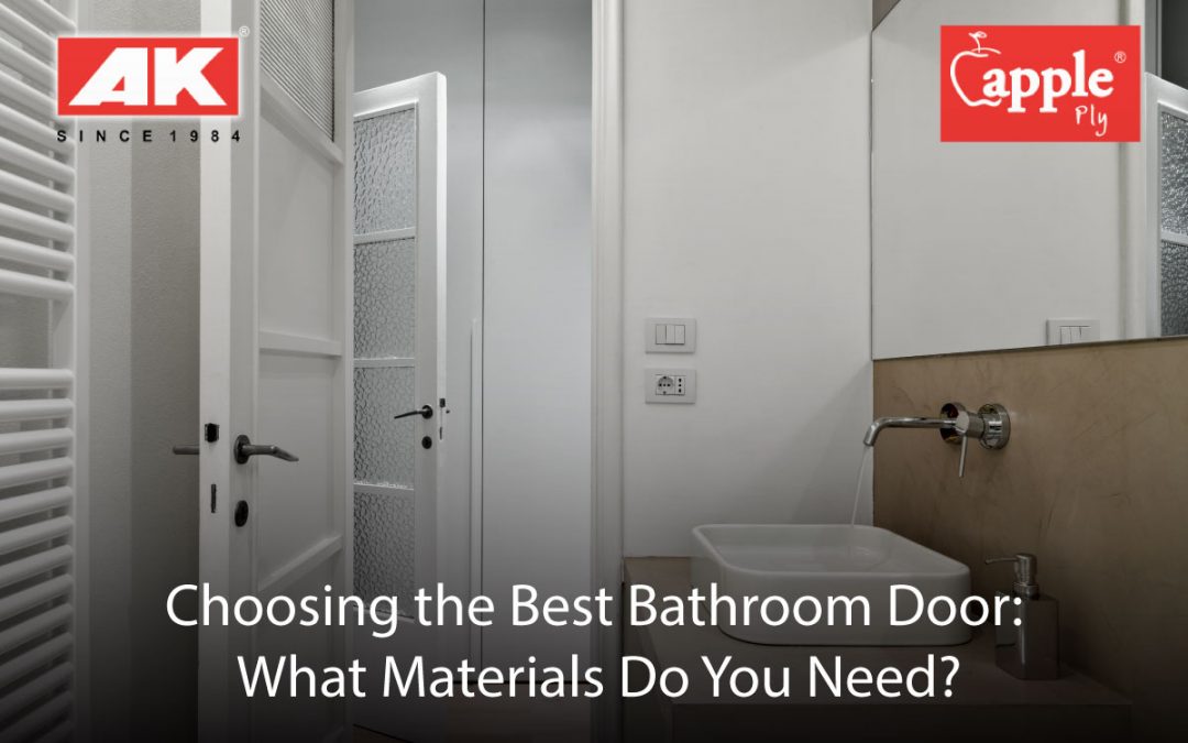 Choosing the Best Bathroom Door: What Materials Do You Need?