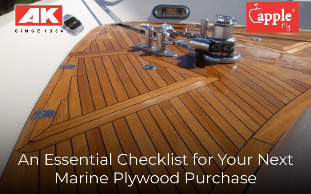 An Essential Checklist for Your Next Marine Plywood Purchase