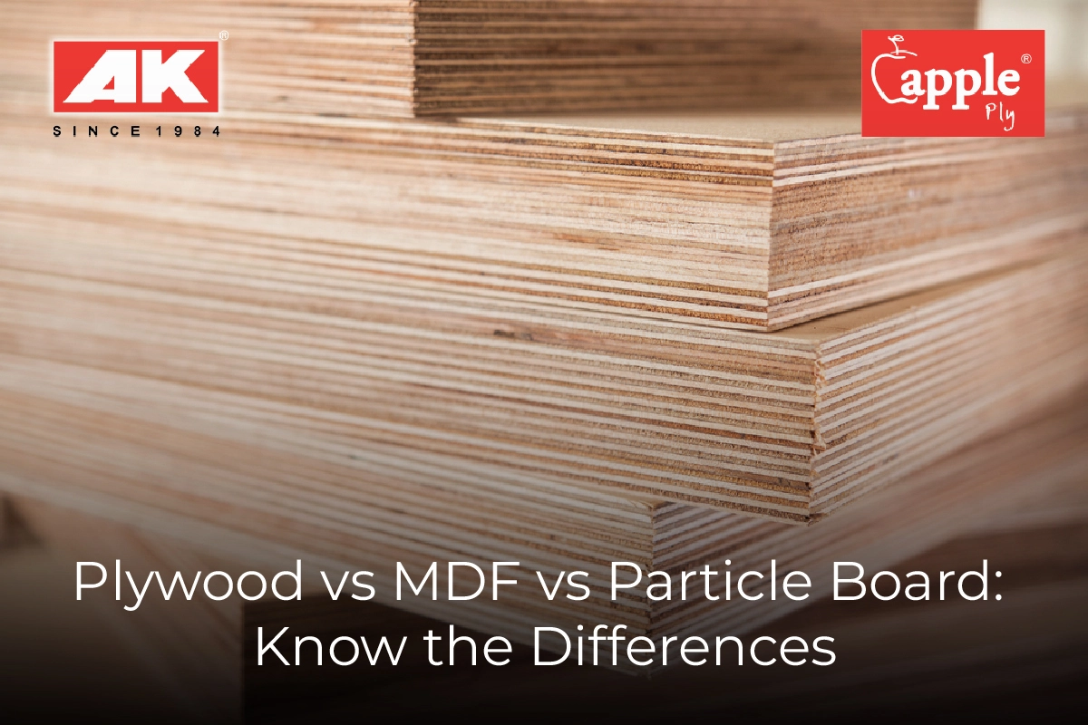 Plywood vs MDF vs Particle Board: Know the Differences