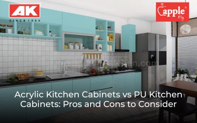 Acrylic Kitchen Cabinets vs PU Kitchen Cabinets: Pros and Cons to Consider