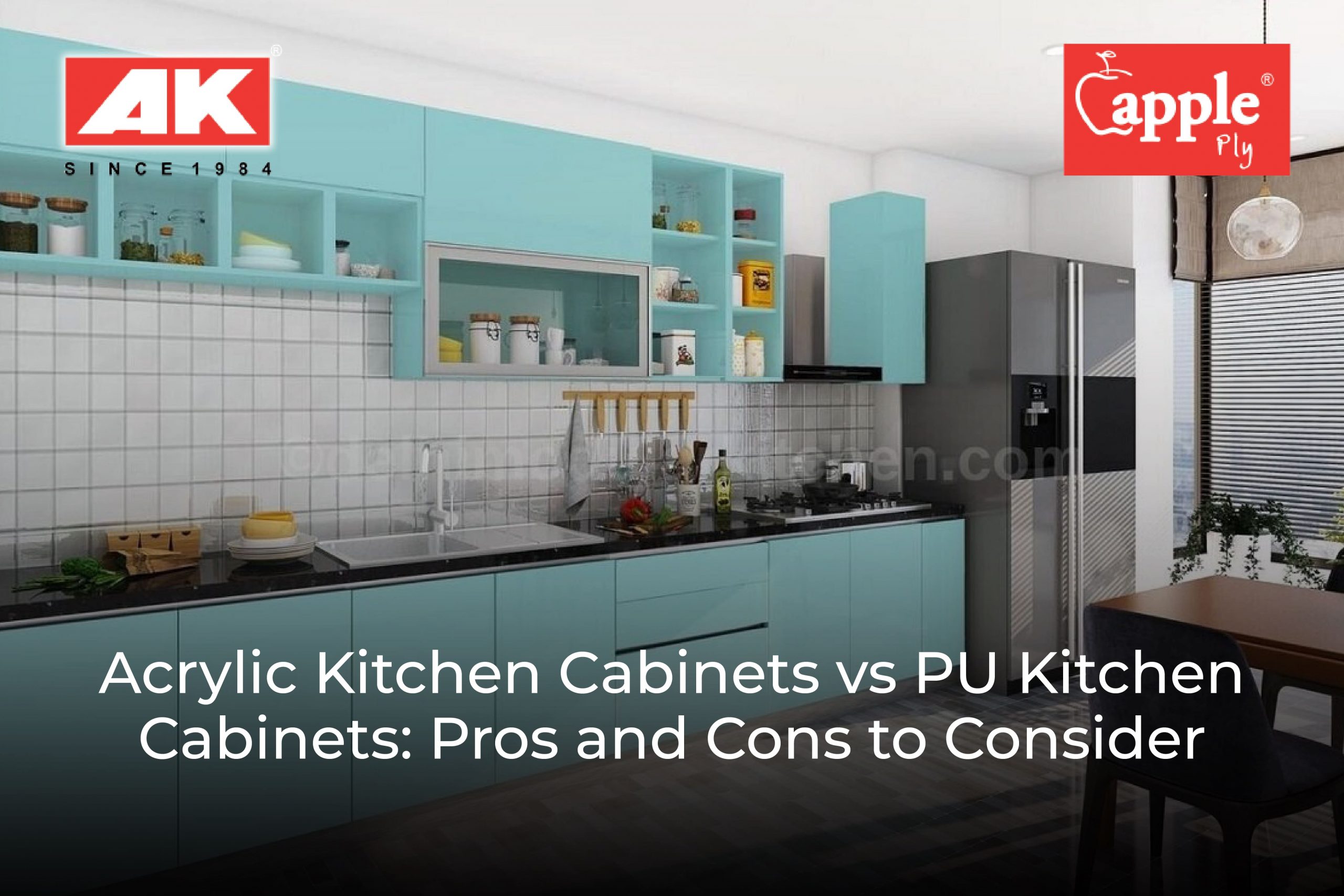 Acrylic Kitchen Cabinets: Features, Pros and Cons