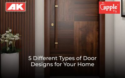 5 Different Types of Door Designs for Your Home