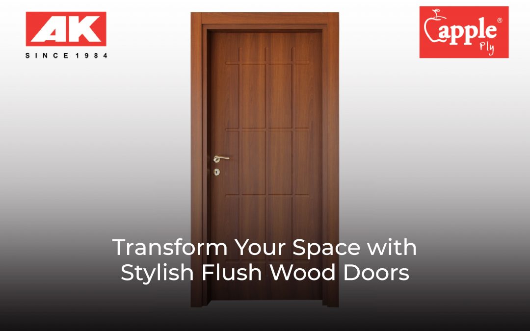Transform Your Space with Stylish Flush Wood Doors