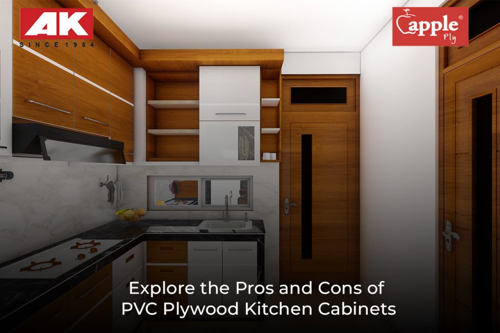 Explore the Pros and Cons of PVC Plywood Kitchen Cabinets - Apple Plywoods