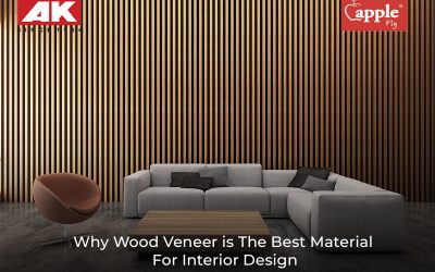Why Wood Veneer is The Best Material For Interior Design