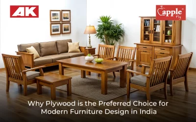 Why is Plywood the Preferred Choice for Modern Furniture Design in India?