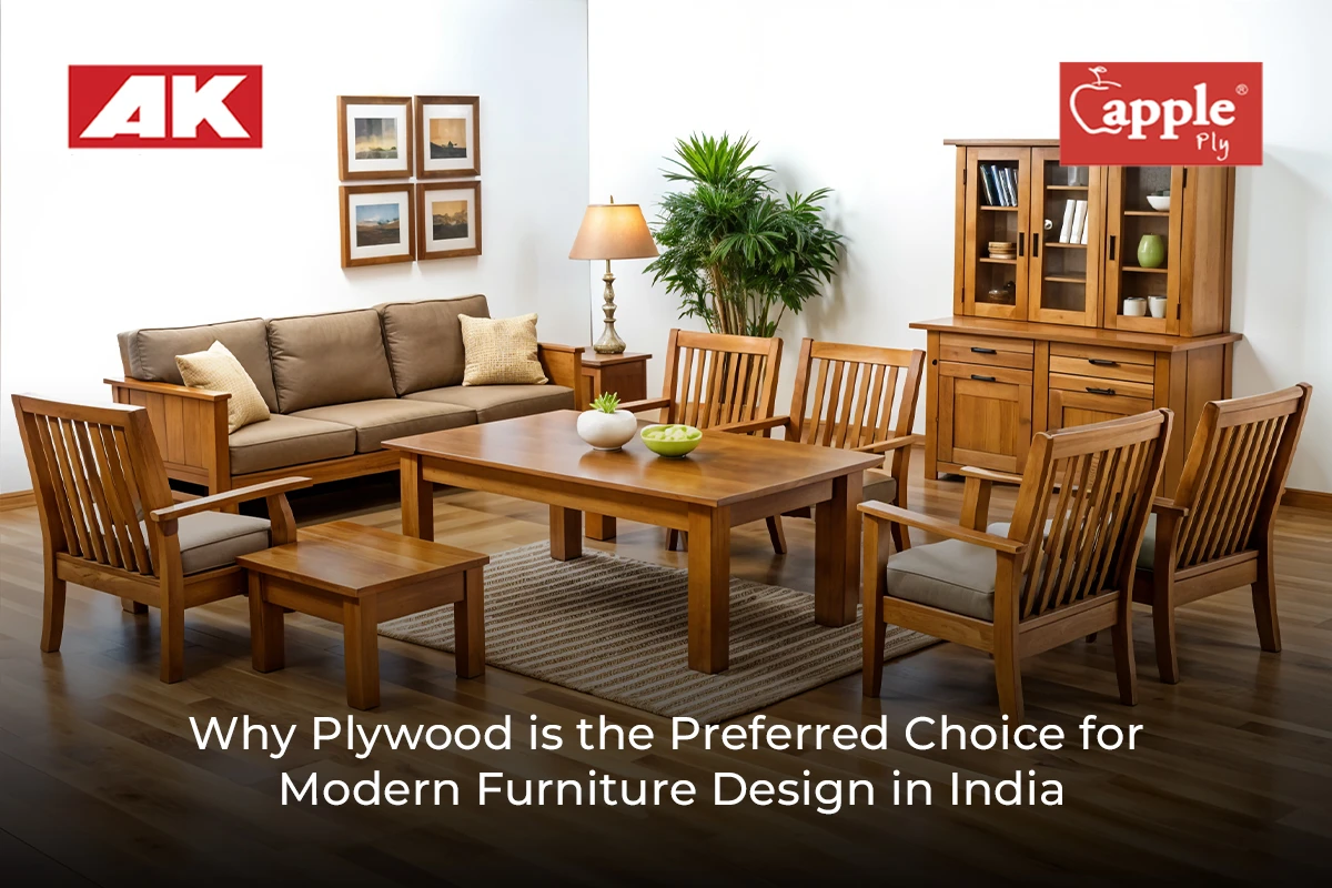 Why is Plywood the Preferred Choice for Modern Furniture Design in India?