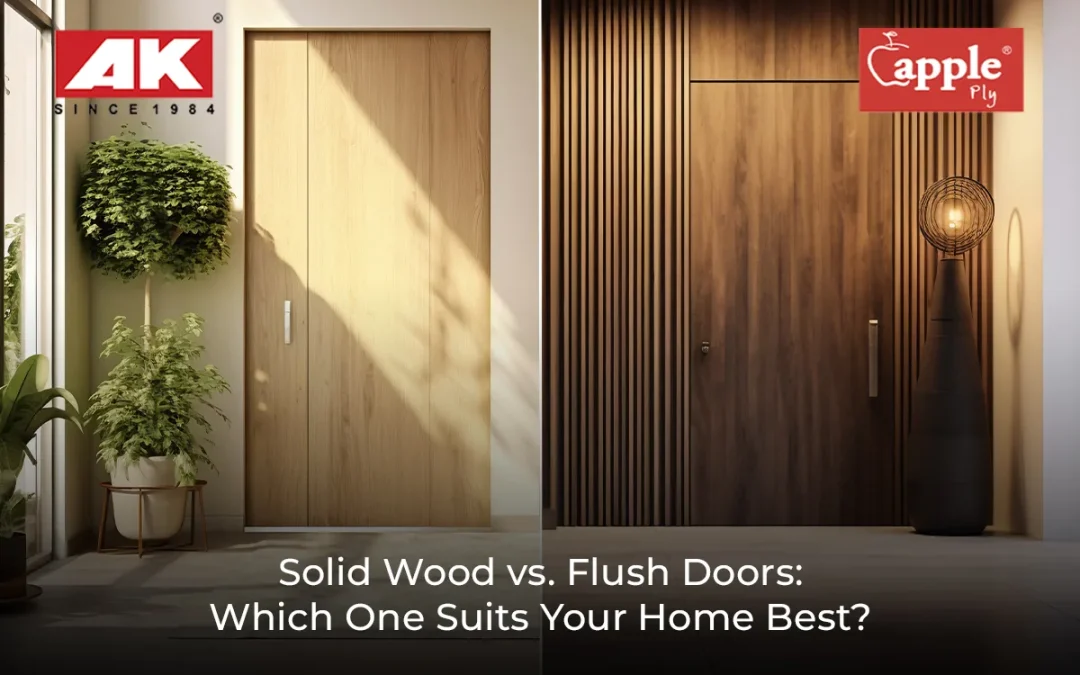 Solid Wood vs. Flush Doors: Which One Suits Your Home Best?