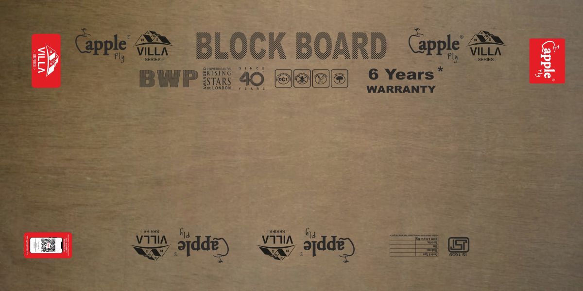 AK Appleply Crown Plus+ Titanium Block Board — BWP Grade