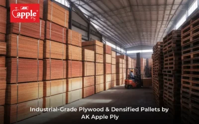 Industrial-Grade Plywood & Densified Pallets Plywood by AK Apple Ply