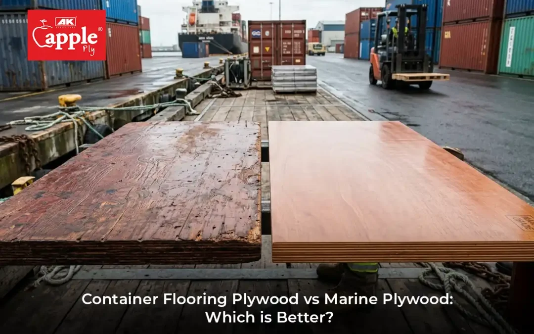 container flooring plywood vs marine plywood