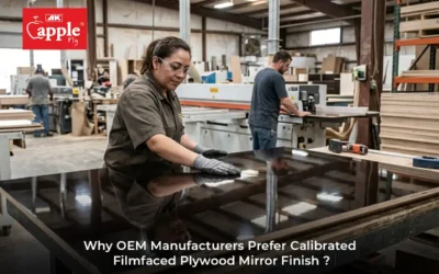 Why Foom Wood Manufacturers Prefer Calibrated  Filmfaced Plywood Mirror Finish