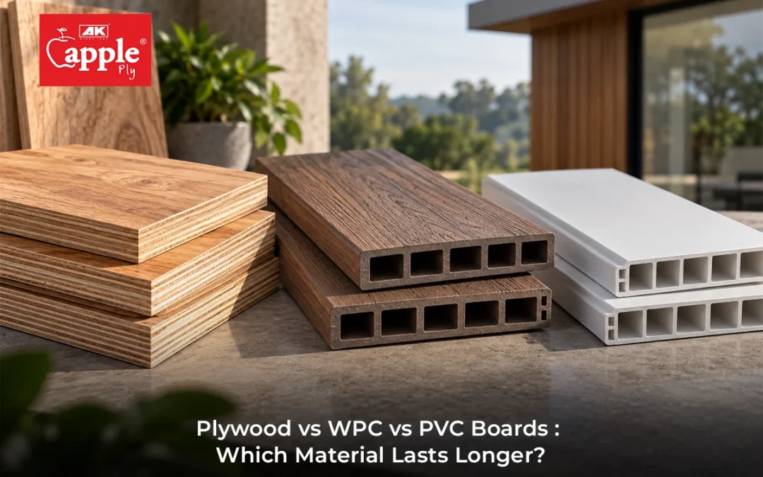 Plywood vs WPC vs PVC Boards Which Material Lasts Longer