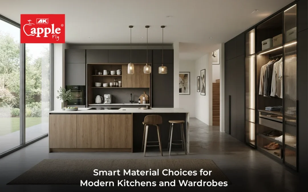 Smart Material Choices for Modern Kitchens and Wardrobes